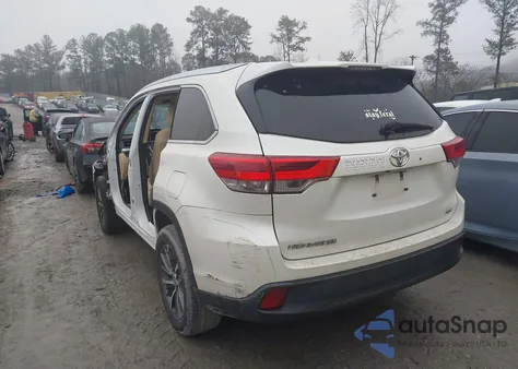 2019 Toyota Highlander Xle из США, поврежденный, VIN 5TDKZRFH2KS551711